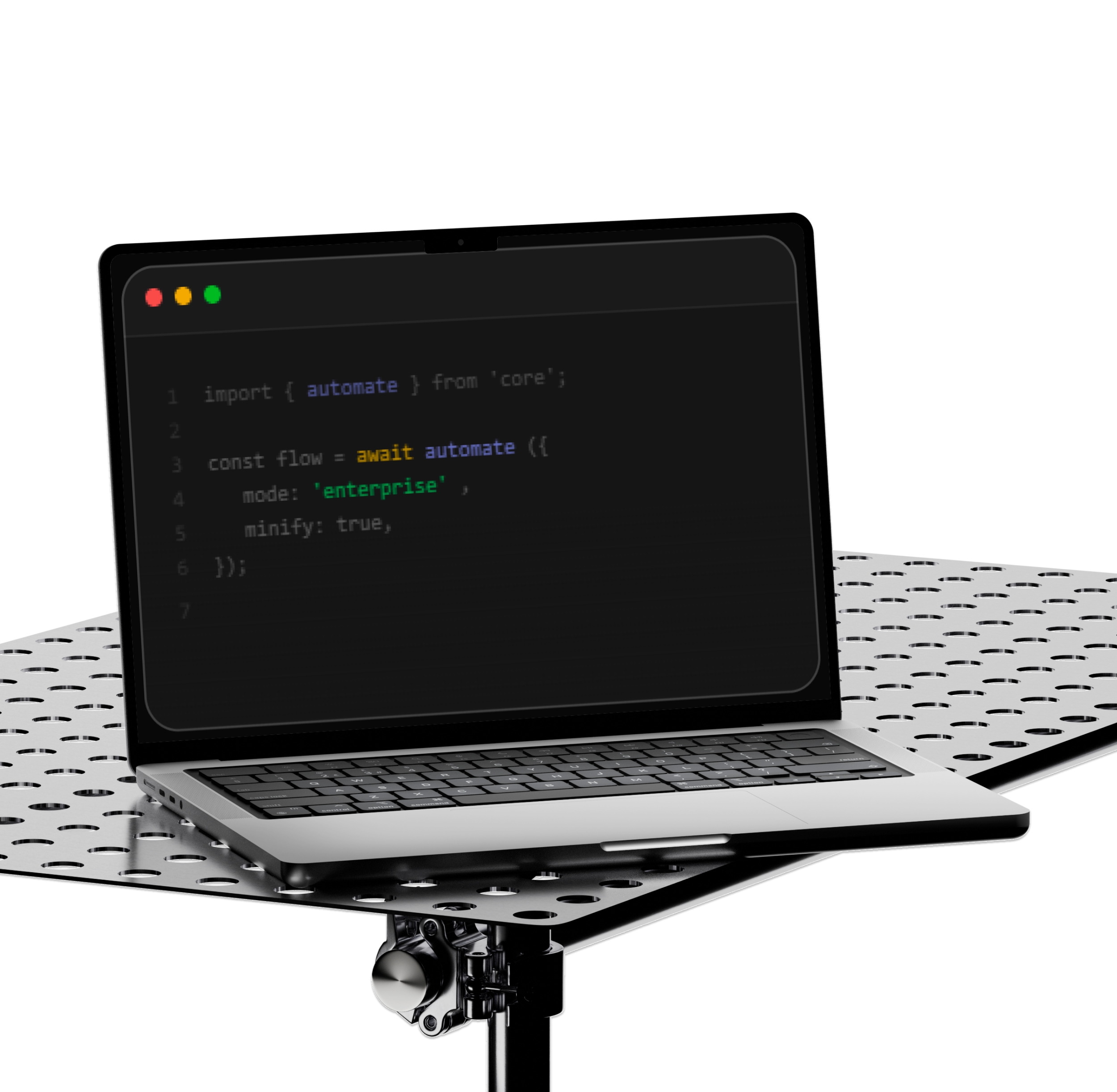 Laptop mockup